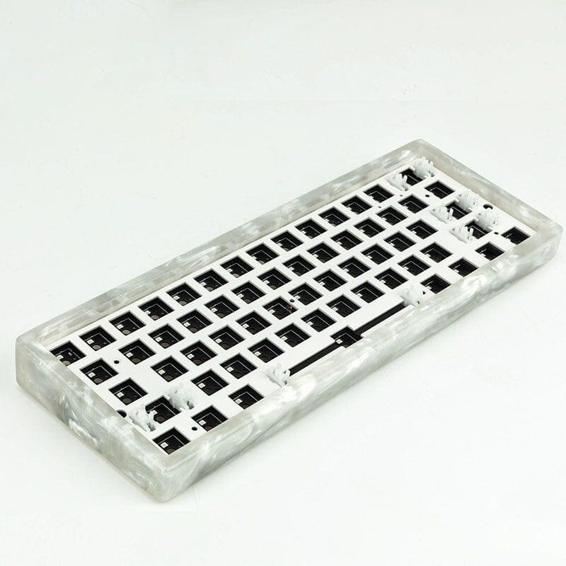 DAGK Resin61 RGB Keyboard Kit - Version:White kit