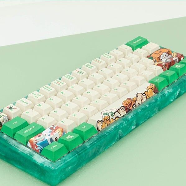 DAGK Resin61 RGB Keyboard Kit - Version:Green kit