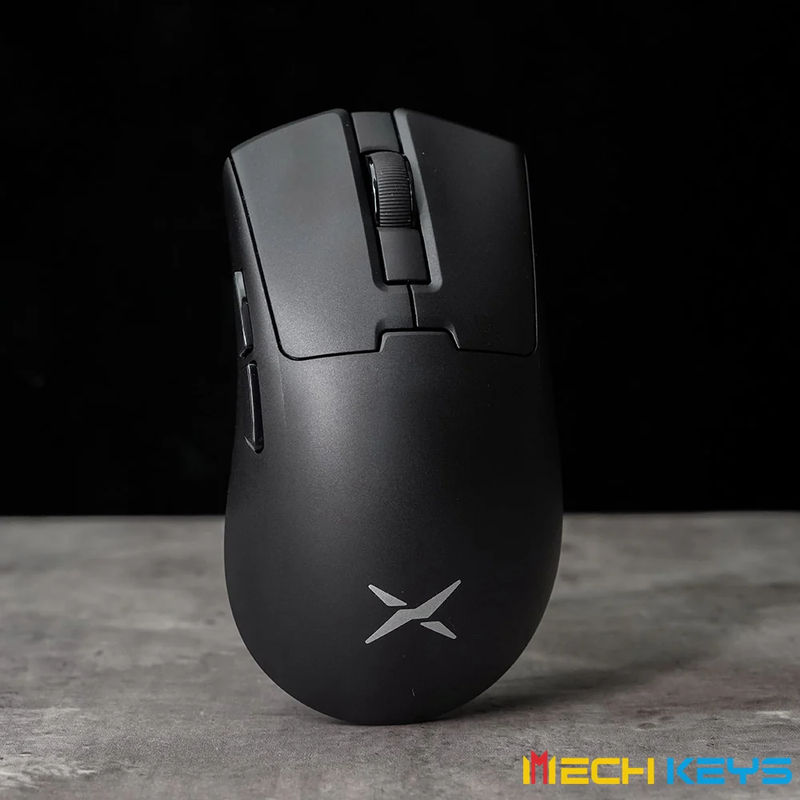 DELUX M900mini Pro Dual Mode 8KHz PAW3395 Wireless Mouse - Version:M900mini PRO+ - Color Option:Black - Dongle:With 8k dongle