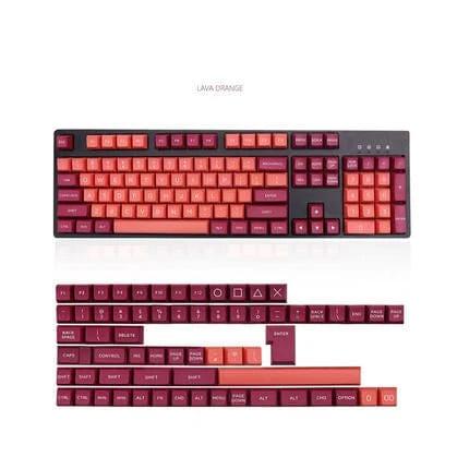 WINMIX Lava Orange OSA Keycaps
