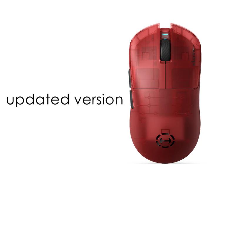 EDIFIER HECATE G3M PRO Mouse - Version:G3M PRO(updated version)-Red Transparent
