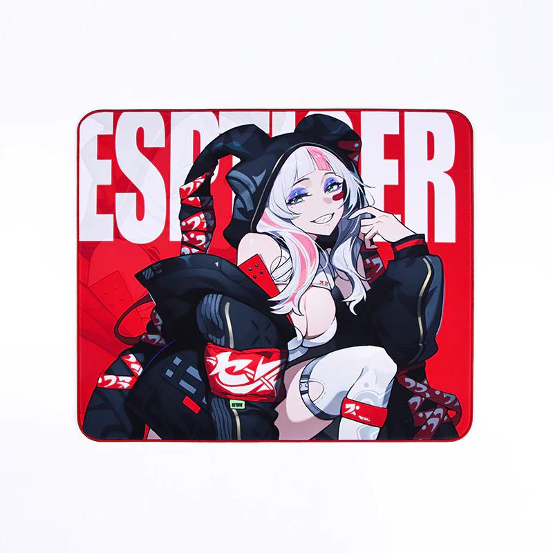 Esptiger PIONEER TANG DAO Gaming Mousepad - Version:S-Red(360*300*4mm)