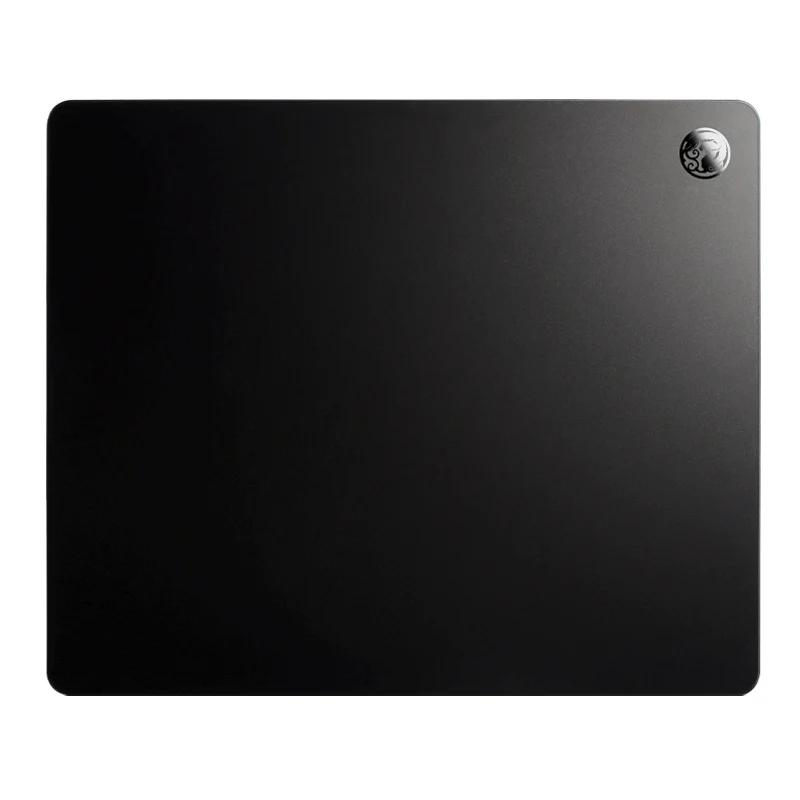 Esptiger Lotus Pink/Black Glass MousePad - Version:Lotus Full Black