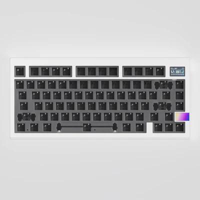 Fancy V81 Plus Aluminium Alloy Keyboard Kit - Version:White - Type:Only Keyboard Kit