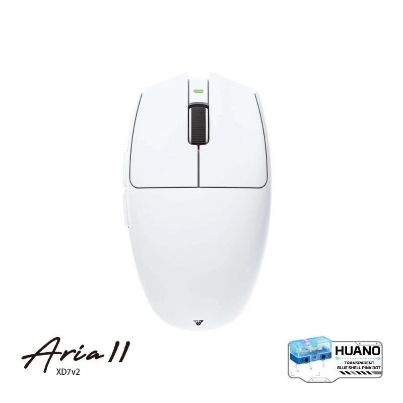 FANTECH Aria II / XD7v2 PRO Three Mode 8k Mouse - Version:XD7v2Pro 8K - Color Type:White