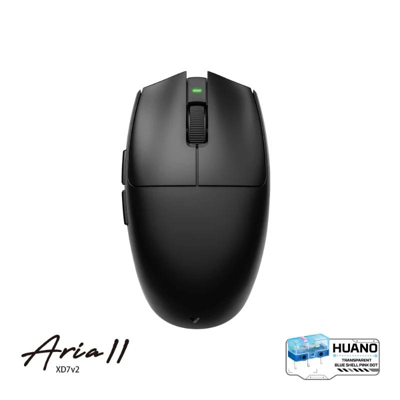 FANTECH Aria II / XD7v2 PRO Three Mode 8k Mouse - Version:XD7v2 1K - Color Type:Black