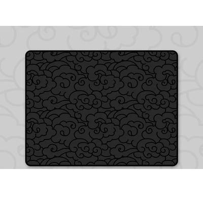 FBB Minimalism Mouse Pad - Type:Auspicious clouds Black