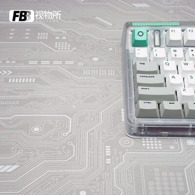 FBB Circuit Series Mouse Pad - Version:900*400mm - Type:Light Grey