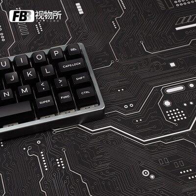 FBB Circuit Series Mouse Pad - Version:900*400mm - Type:Black