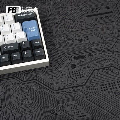 FBB Circuit Series Mouse Pad - Version:900*400mm - Type:Dark Grey