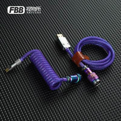 FBB Mini Type-C Custom Cable - Version:Cyberpunk - Length:1.1m