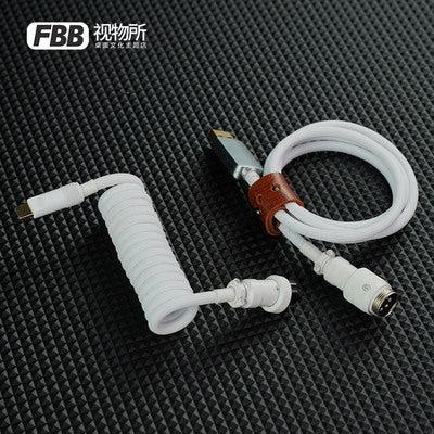 FBB Mini Type-C Custom Cable - Version:White - Length:1.1m