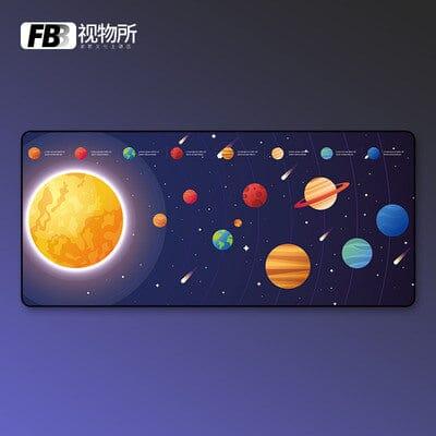 FBB Outer Space Series Mouse Pad - Version:800*300mm - Type:Purple