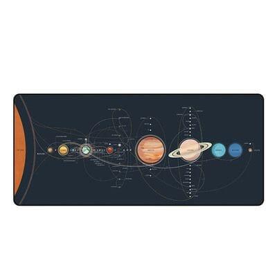 FBB Outer Space Series Mouse Pad - Version:800*300mm - Type:Solar system