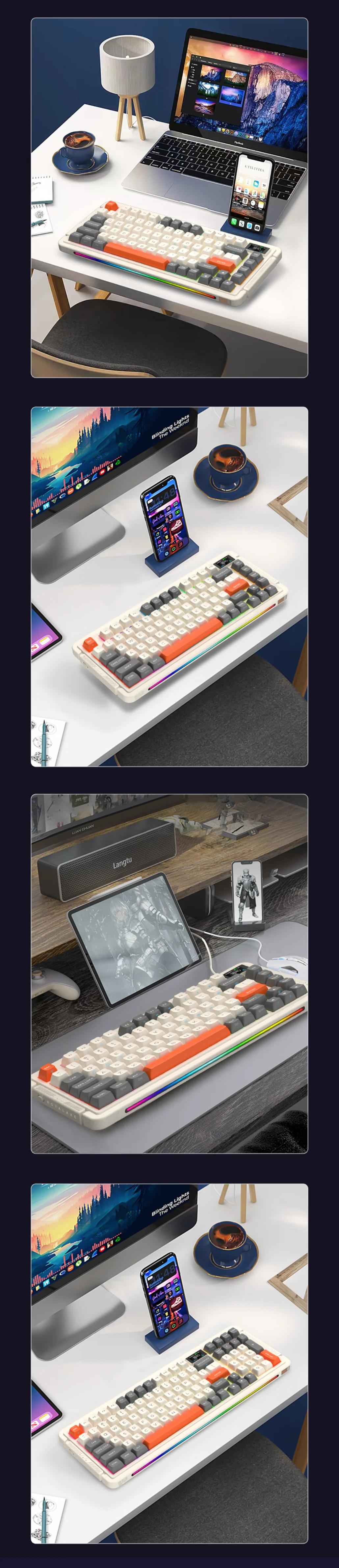 Royalaxe L75 & L98 Gasket Mechanical Keyboard