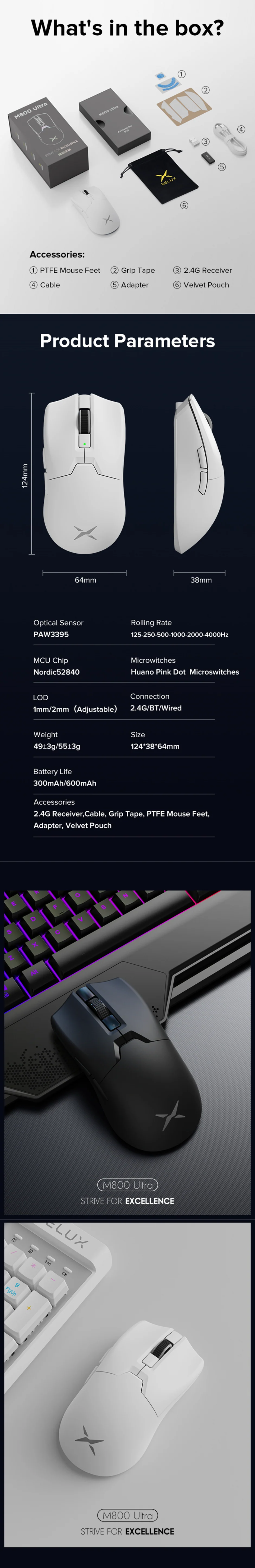DELUX M800 Ultra-3