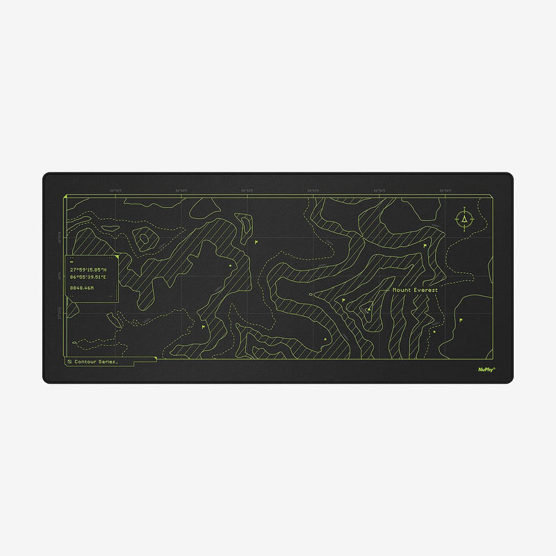 Add Deskmat for Air60 HE - Color:NuPhy Everest Deskmat