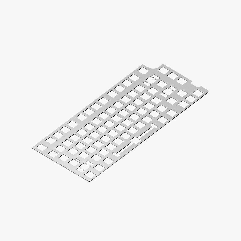 Plates for Kick75 - Option:Aluminum