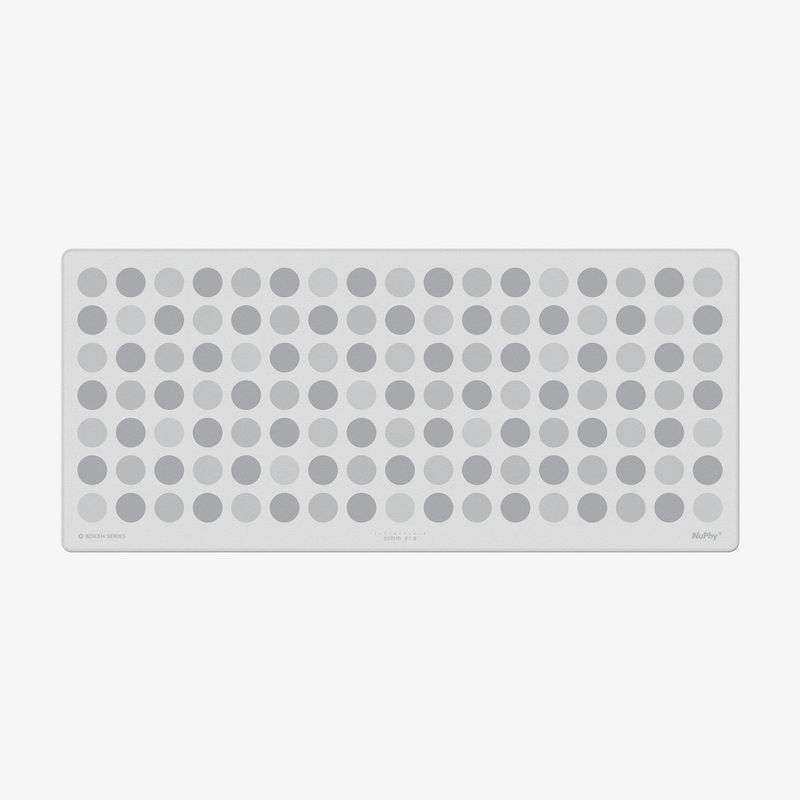 Add Deskmat for Kick75 - Color:NuPhy Ionic White Deskmat