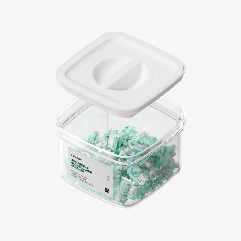 Gateron Low-profile Magnetic Jade Switches - Count:70pcs