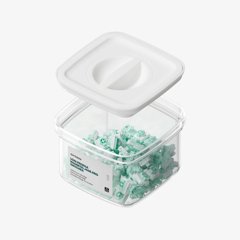 Gateron Low-profile Magnetic Jade Pro Switches - Count:70pcs