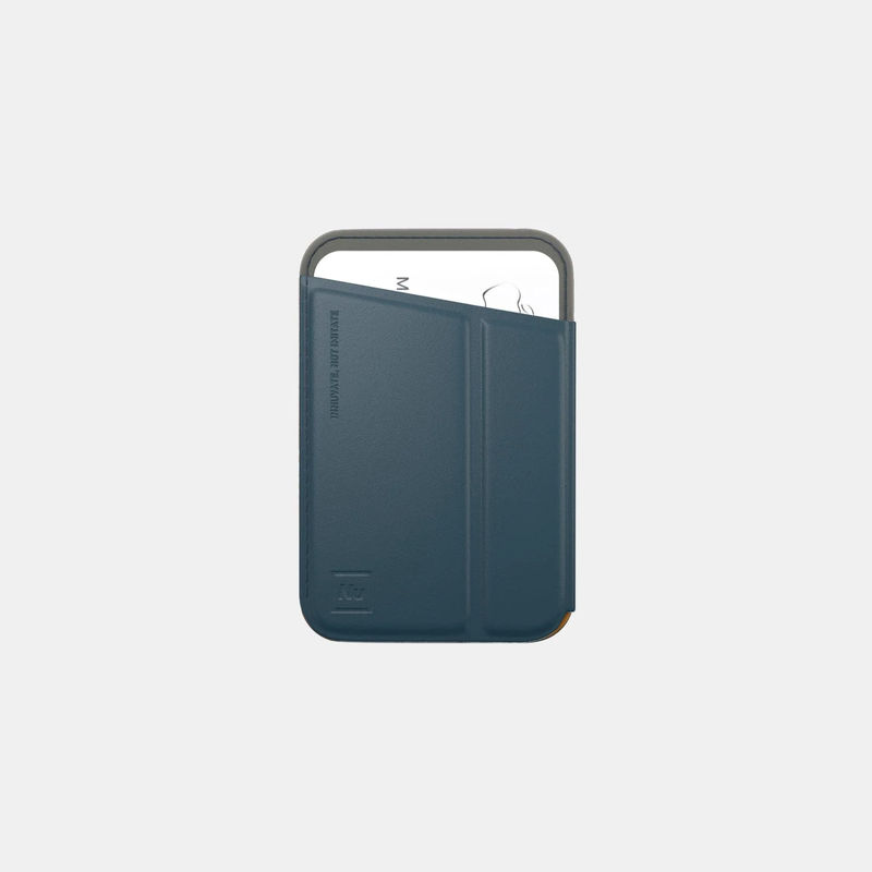 NuWallet - Style:iPhone 12 mini / iPhone 12 / iPhone 12 Pro - Color:Blue - Version:Magnetic Version