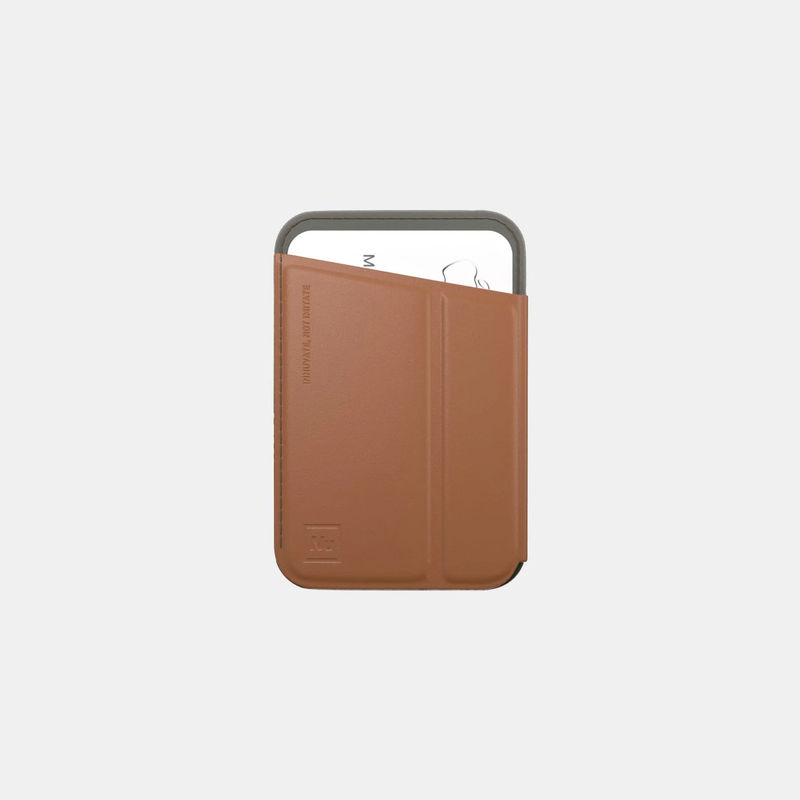 NuWallet - Style:iPhone 12 mini / iPhone 12 / iPhone 12 Pro - Color:Brown - Version:Magnetic Version
