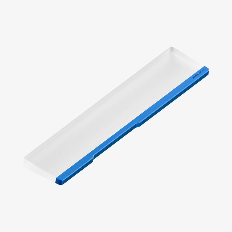 Twotone Wrist Rest (96%) - Color:Blue Lagoon