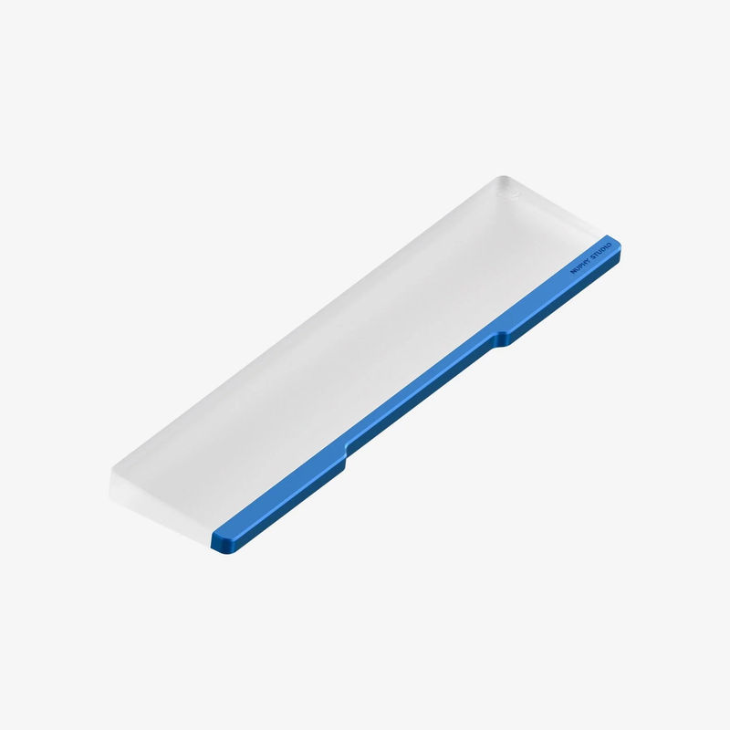 Twotone Wrist Rest (65/75%) - Color:Blue Lagoon