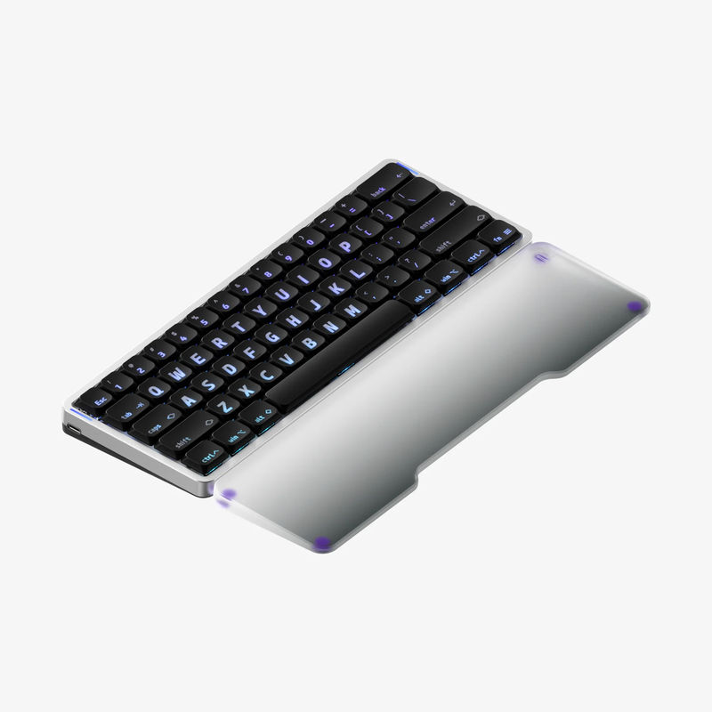 NuPhy Air60 HE - Switch:Low-Profile Magnetic Jade - Add Shine-through Keycaps:Canopus Shine-through nSA - Add Mono Wrist Rest:Acrylic Frosted