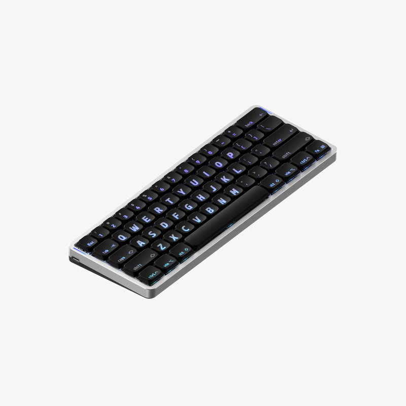 NuPhy Air60 HE - Switch:Low-Profile Magnetic Jade - Add Shine-through Keycaps:Canopus Shine-through nSA - Add Mono Wrist Rest:None