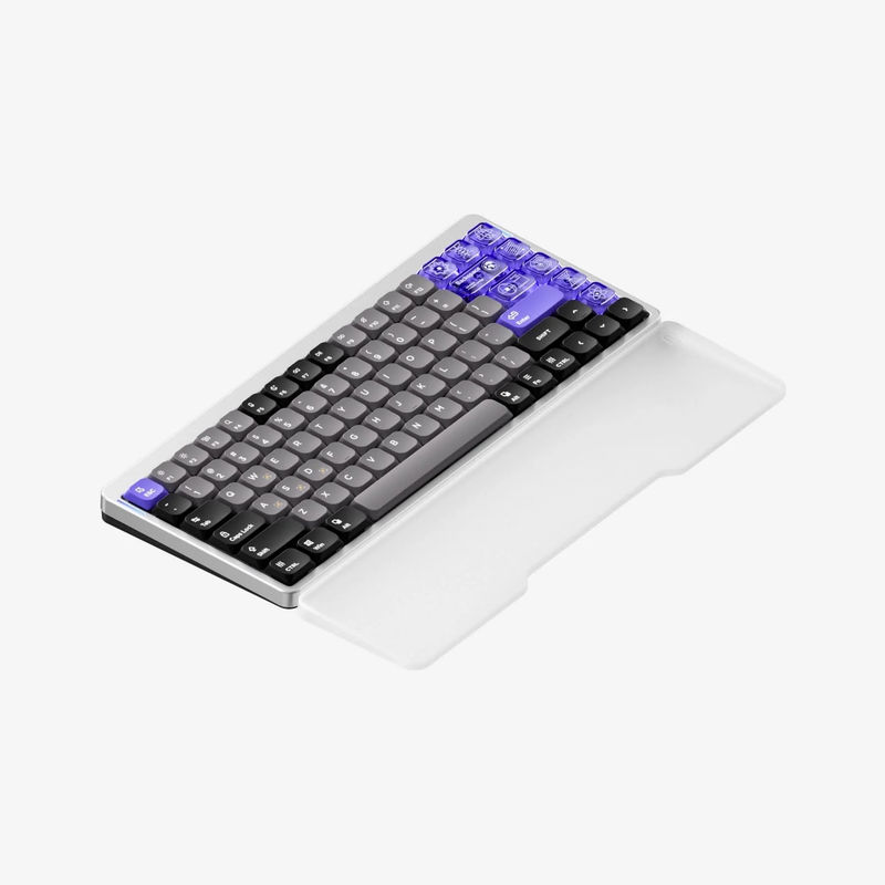 NuPhy Air75 HE - Switch:Low-Profile Magnetic Jade - Add Shine-through Keycaps:None - Add Mono Wrist Rest:Acrylic Frosted