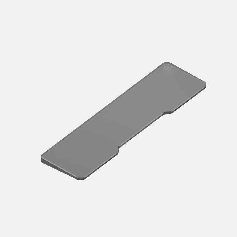 Extra Mono Wrist Rest for Air75 V2 - Color:Acrylic Noir