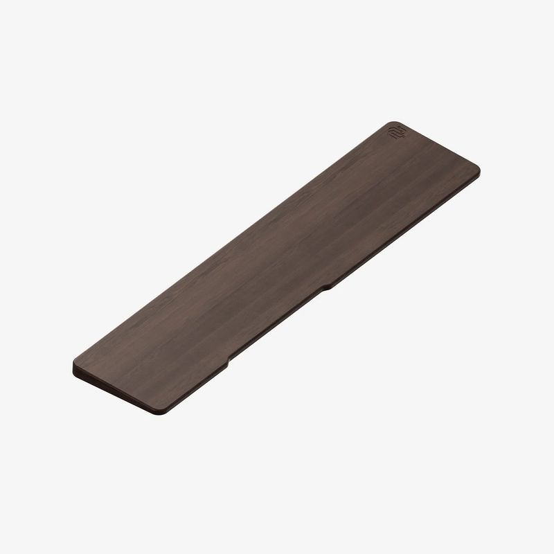 Mono Wrist Rest (75/96%) - Color:Walnut - Options:Air96