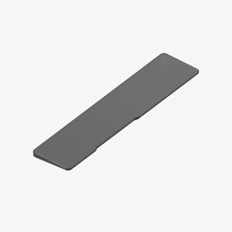 Mono Wrist Rest (75/96%) - Color:Acrylic Noir - Options:Air96