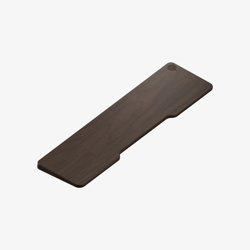 Extra Mono Wrist Rest - Color:Walnut