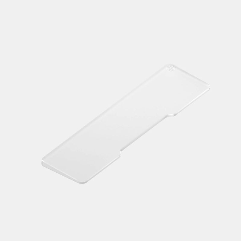 Extra Mono Wrist Rest - Color:Acrylic Frosted