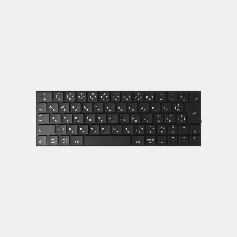 NuType F1 - LAYOUT:JIS - Japanese - EDITION:Black - SWITCH OPTION:White Switch
