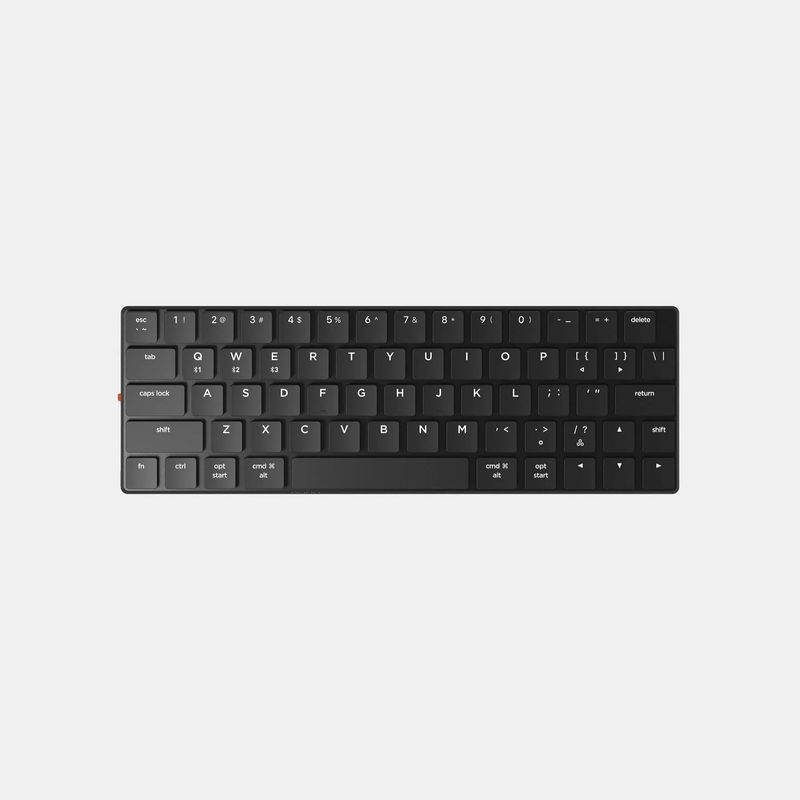 NuType F1 - LAYOUT:ANSI - US English - EDITION:Black - SWITCH OPTION:Red Switch