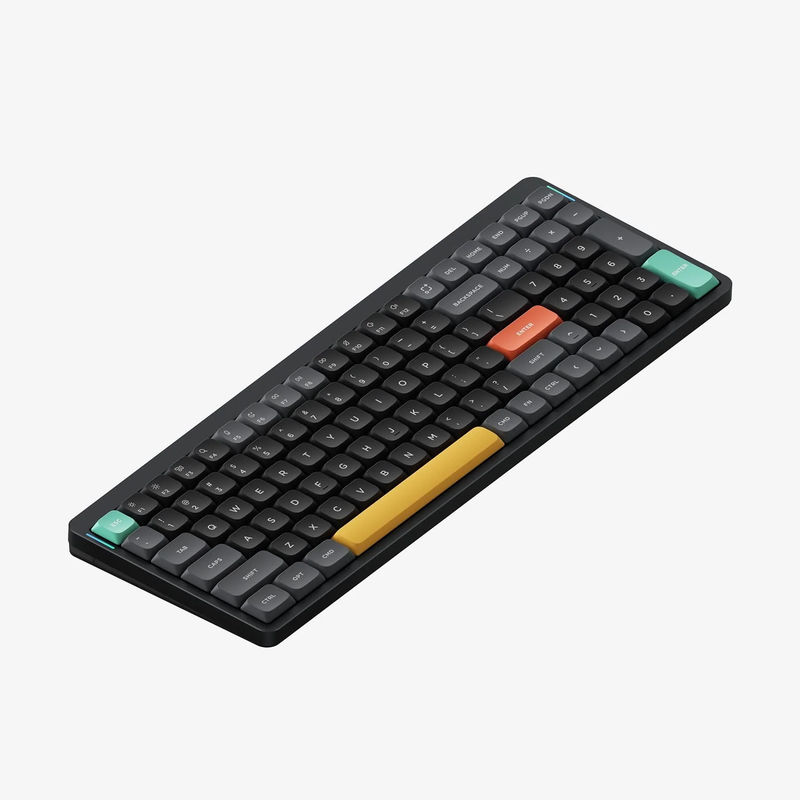 NuPhy Air96 V2 - Color:Basalt Black - Low-Profile Switch:Cowberry (45gf)