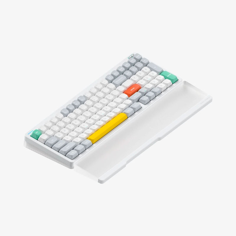 NuPhy Halo96 V2 - Color:Ionic White - Switch:Lemon (55gf) - Wrist Rest:Themed Wrist Rest (+$29)