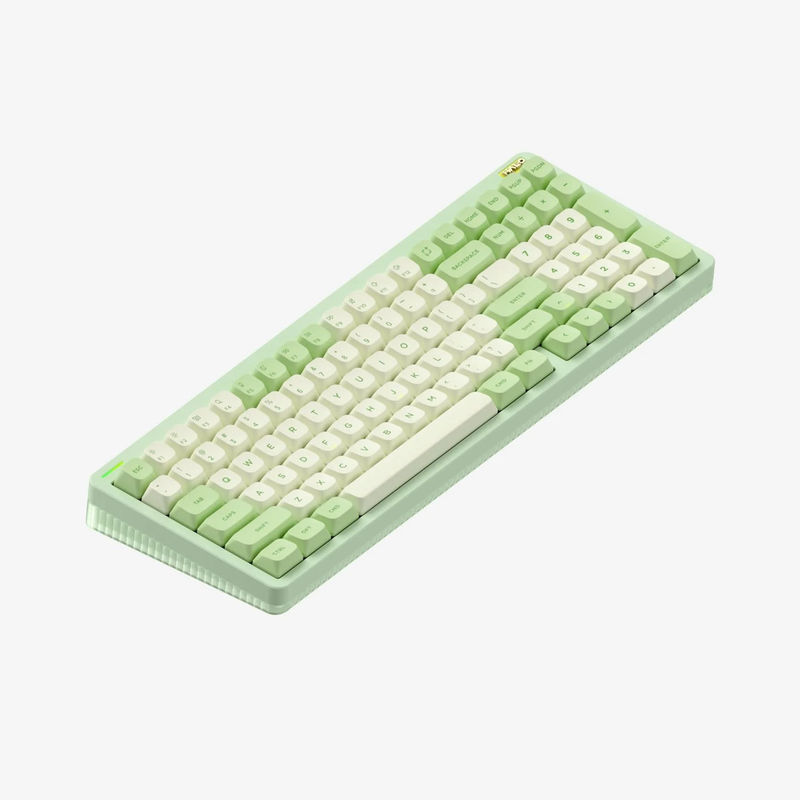 NuPhy Halo96 V2 - Color:Mojito - Switch:Mint (37gf) - Wrist Rest:Not Included