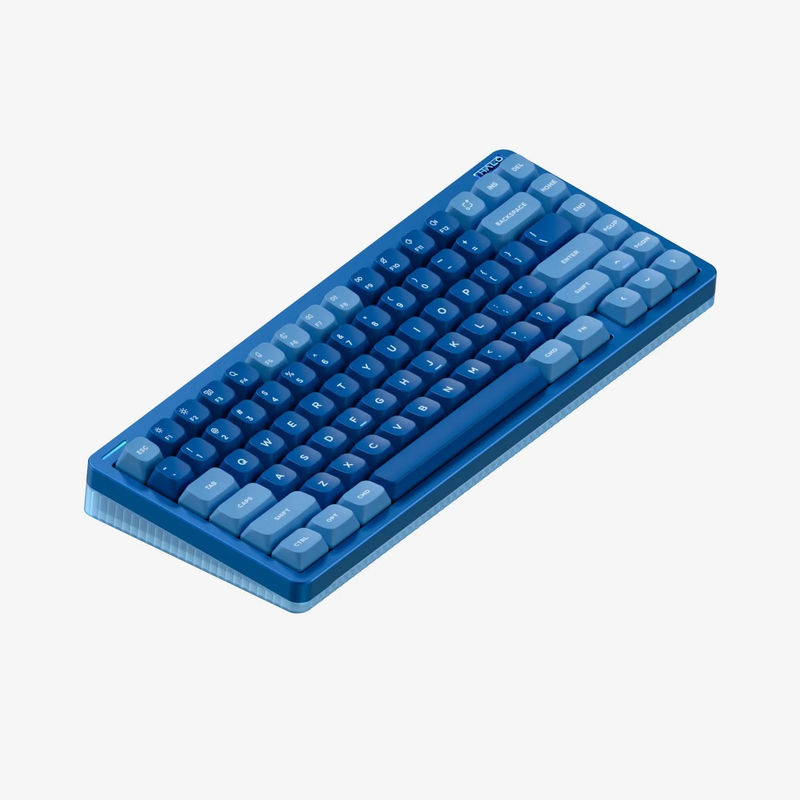 NuPhy Halo75 V2 - Color:Blue Lagoon - Switch:Mint (37gf) - Wrist Rest:Not Included