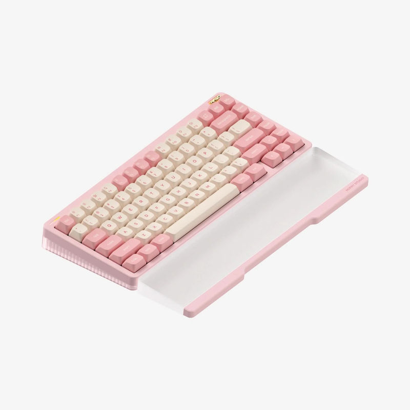 NuPhy Halo75 V2 - Color:Sakura Fizz - Switch:Silent Red Clear-Top (45gf) - Wrist Rest:Themed Wrist Rest (+$29)