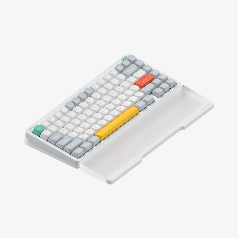 NuPhy Halo75 V2 - Color:Ionic White - Switch:Lemon (55gf) - Wrist Rest:Themed Wrist Rest (+$29)