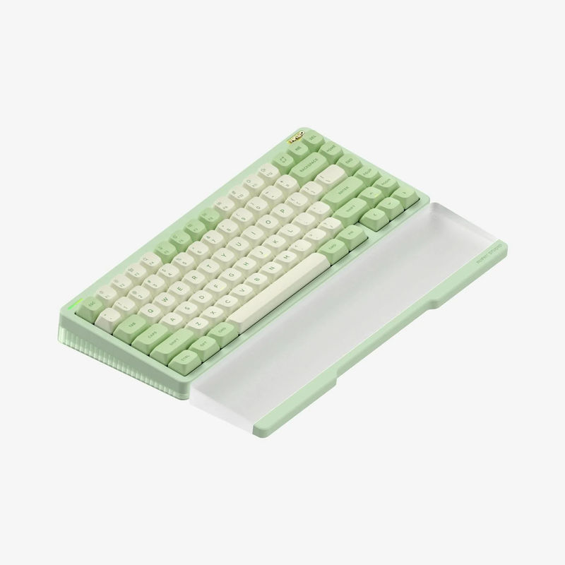 NuPhy Halo75 V2 - Color:Mojito - Switch:Lemon (55gf) - Wrist Rest:Themed Wrist Rest (+$29)