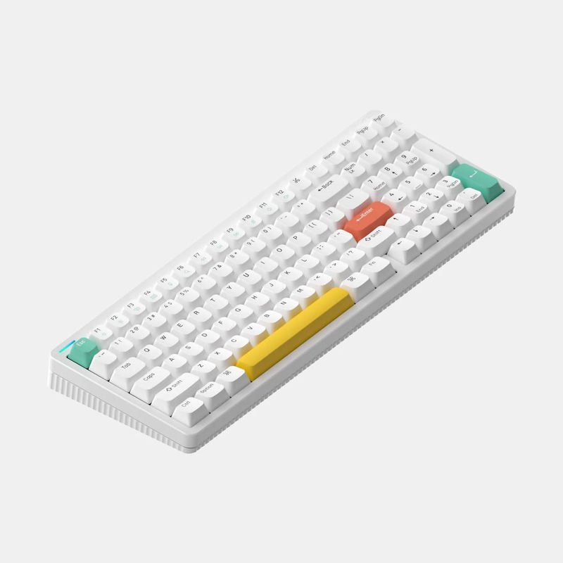 NuPhy Halo96 - Color:Ionic White - Switch:G Pro Red 2.0