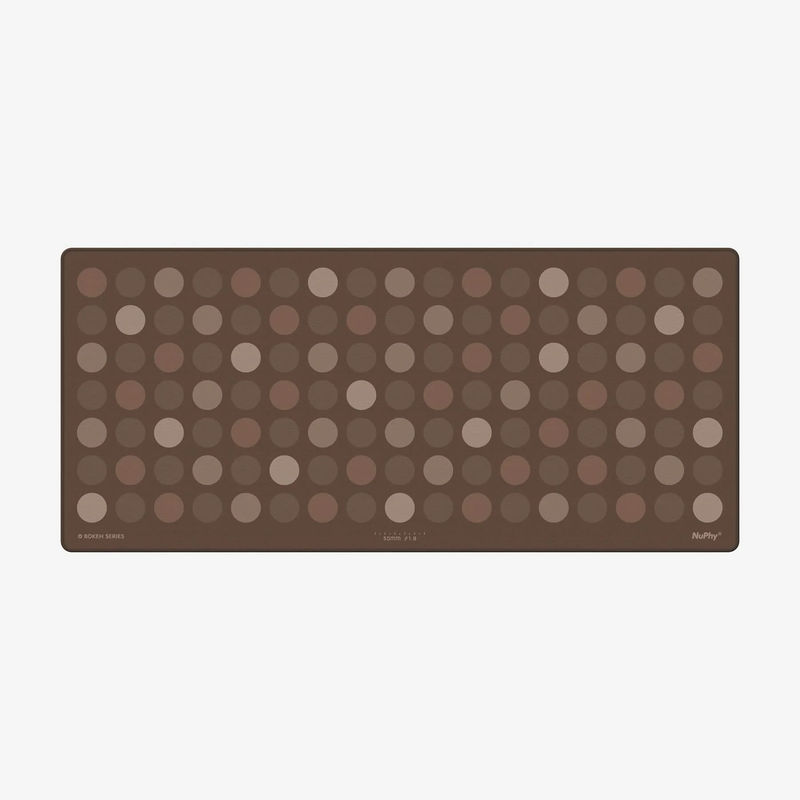 NuPhy Bokeh Deskmat - Color:Cosmic Mocha