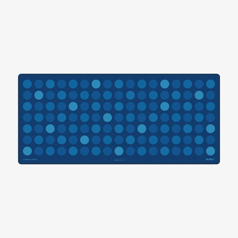NuPhy Bokeh Deskmat - Color:Mystic Indigo