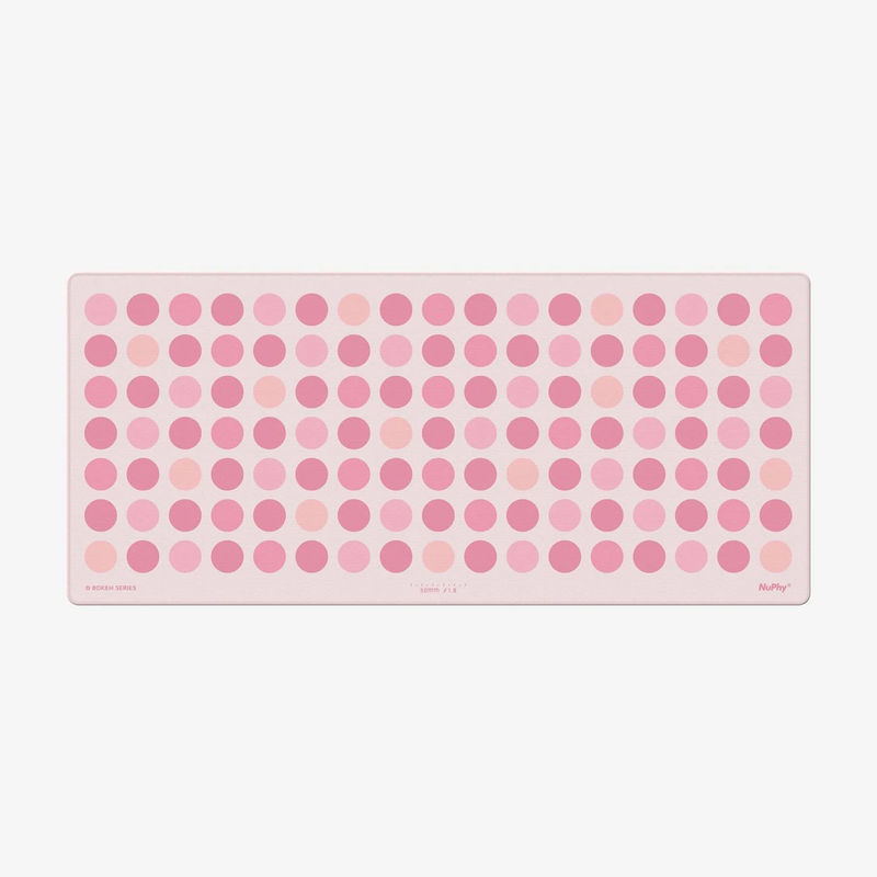 NuPhy Bokeh Deskmat - Color:Inca Rose